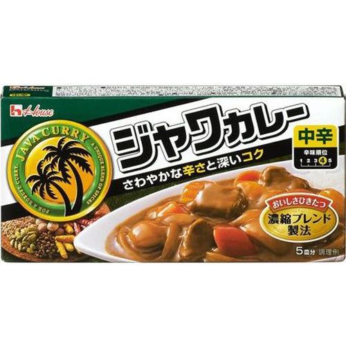 House Java Curry Medium Spicy 104g