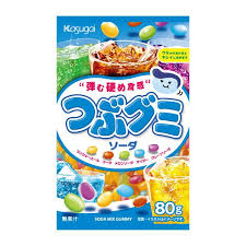 Kasugai Seika J Tsubu Gumi Soda 80g