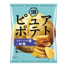 Koikeya Pure Potato Okhotsk Salt and Rock Salt