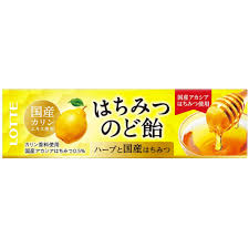 Lotte Honey and Quince Throat Lozenges 11 pieces