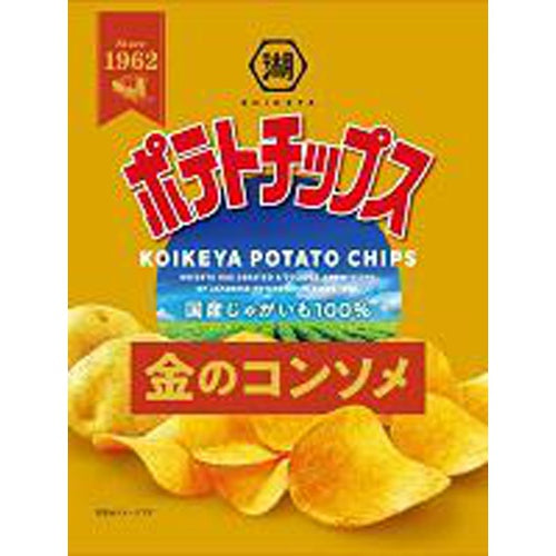 Koikeya Potato Chips Golden Consomme
