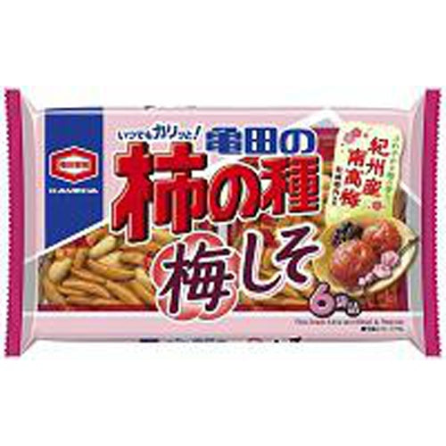 Kameda Kakinotane Plum and Shiso
