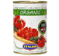 Organic diced tomatoes Canned