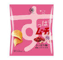 Koikeya Sour Mucho Chips, Refreshing Plum