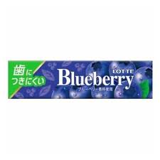 Lotte Teeth-Friendly Blueberry Gum 9pcs
