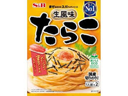 S&B Foods Tarako Pasta Sauce 1 pack (2 servings)