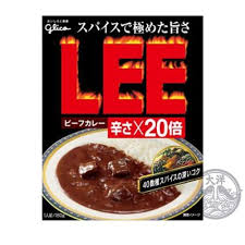 Ezaki Glico Beef Curry LEE 20x Spicy