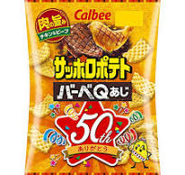 Calbee Sapporo Potato Barbecue Flavor
