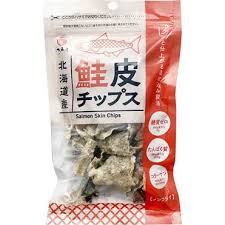 Edoya Salmon Skin Chips Non-fried 14g