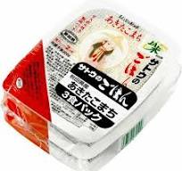 Sato Foods Sato Rice Akita Komachi Rice 3meal pack