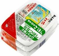 Sato Foods Sato Rice Hokkaido Nanatsuboshi 3-pack
